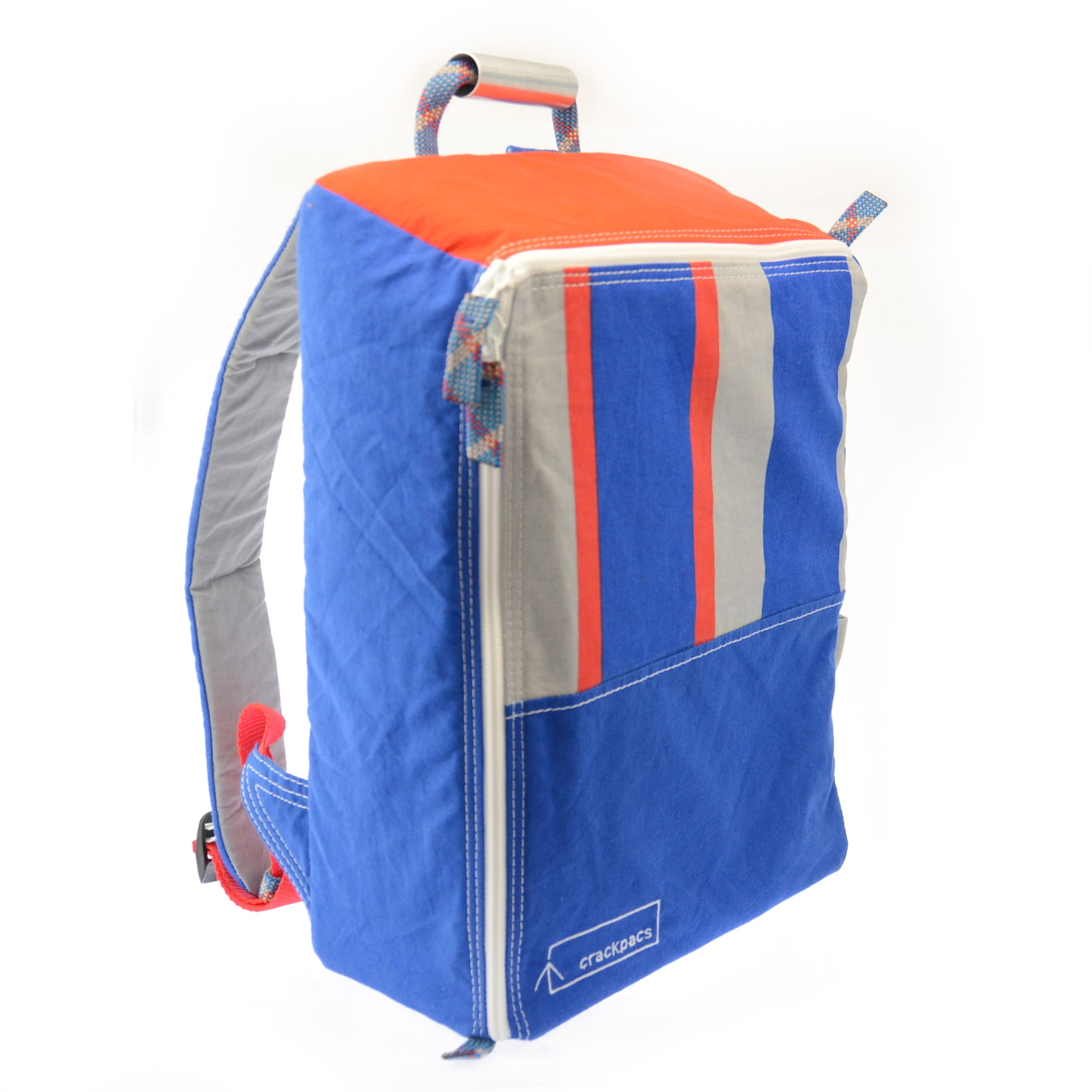 canvas backpacks - the pitch 1000 is created from reclaimed tents