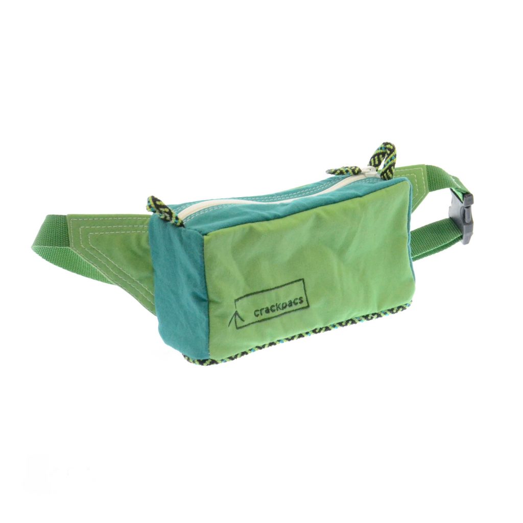 back-porch bumbag - crackpacs bags upcycled from tents and adventure gear