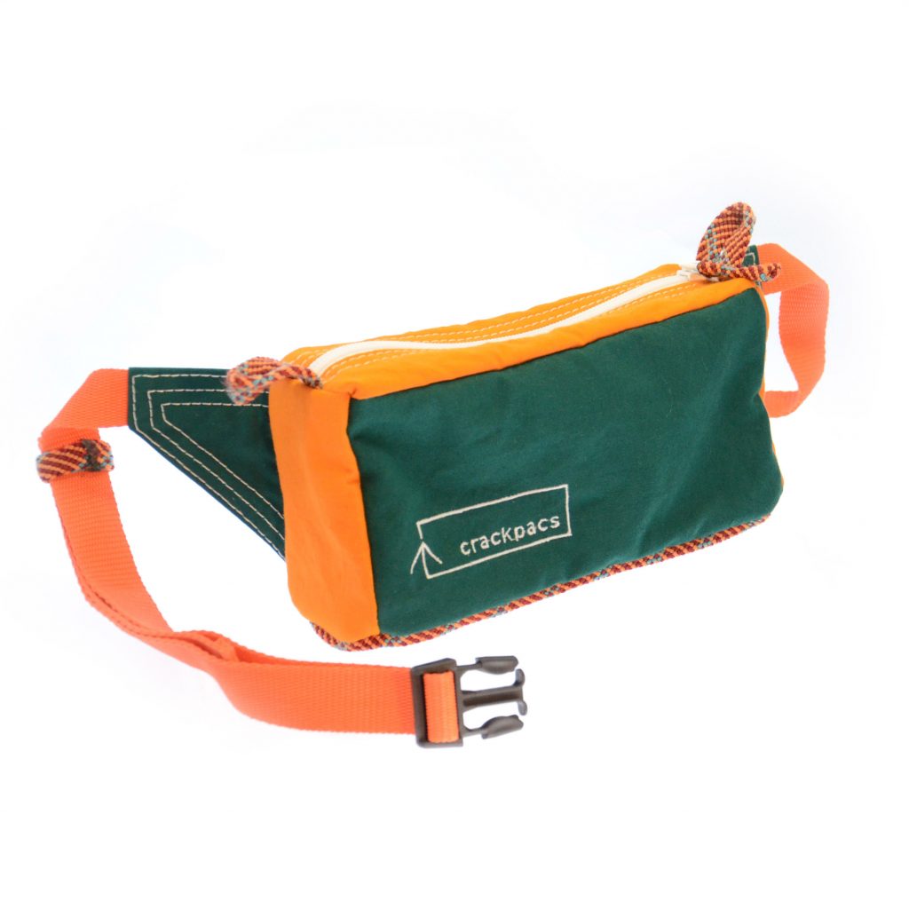 back-porch bumbag - crackpacs bags upcycled from tents and adventure gear